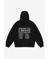 Merch bluza z kapturem dziecięca czarna