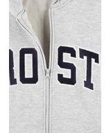 Axel bluza rozpinana z kapturem męska szara