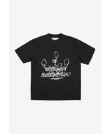 T-shirt WWO Tagger Washed Black