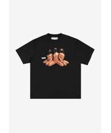 Misses t-shirt bawełniany czarny