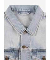 Civil kurtka jeansowa męska niebieska