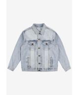 Civil kurtka jeansowa męska niebieska