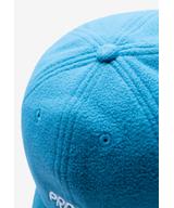 Fleece czapka z daszkiem turkusowa