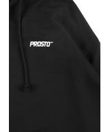 Logo bluza z kapturem męska czarna