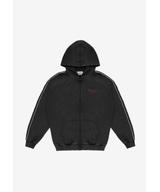 Team bluza z kapturem czarna