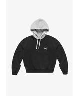 Balloon Washed bluza z kapturem balloon damska czarna