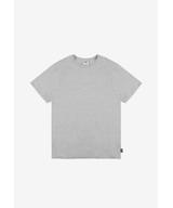 Slim t-shirt męski bawełniany szary