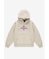 Pop bluza dziecięca z kapturem beżowa
