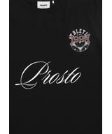 Football t-shirt męski czarny