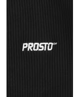 Ribbed bluza bez kaptura damska czarna