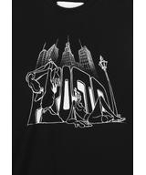 antekkrenz t-shirt bawełniany czarny