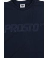 Big Log t-shirt męski bawełniany granatowy