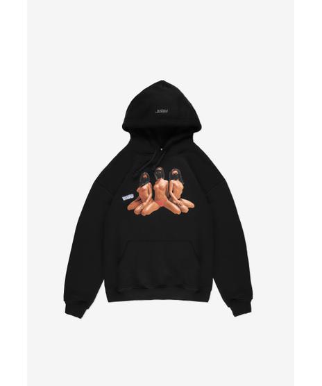 Misses bluza z kapturem czarna