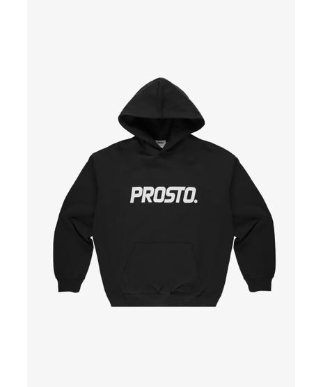 Big Log bluza męska z kapturem czarna