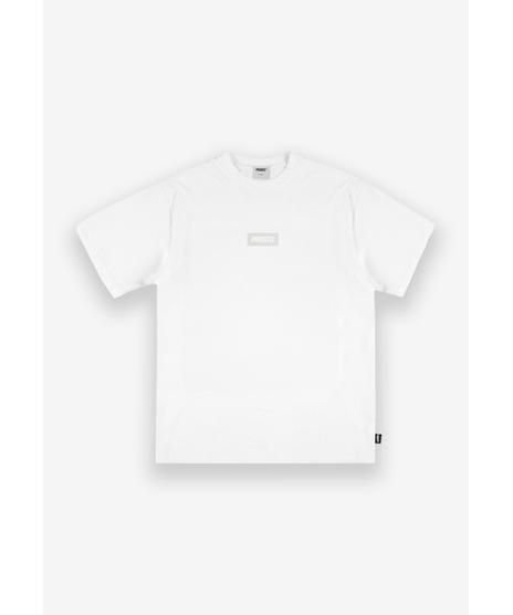 Box Logo t-shirt męski bawełniany biały