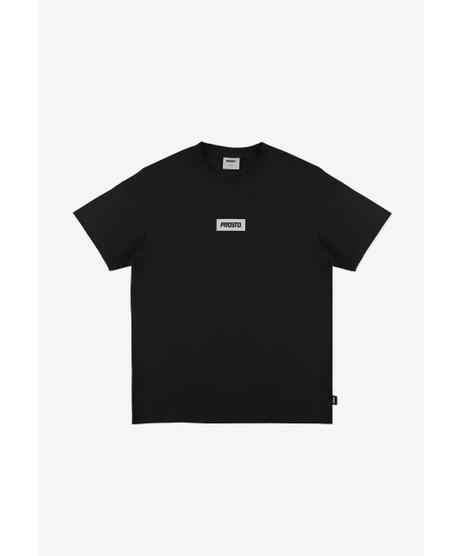 Box Logo t-shirt męski bawełniany czarny