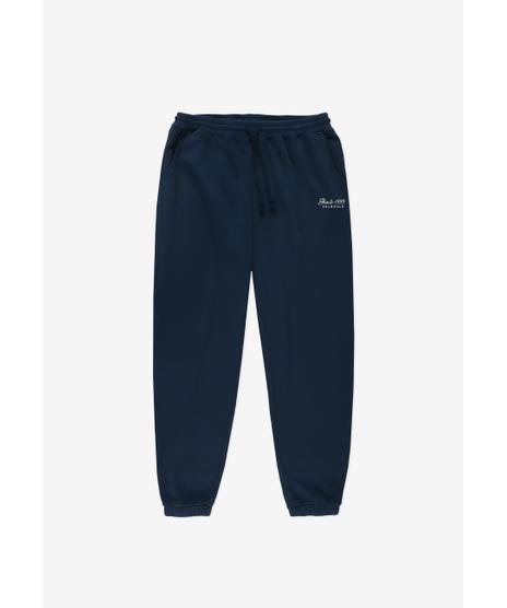 Football spodnie dresowe męskie granatowe