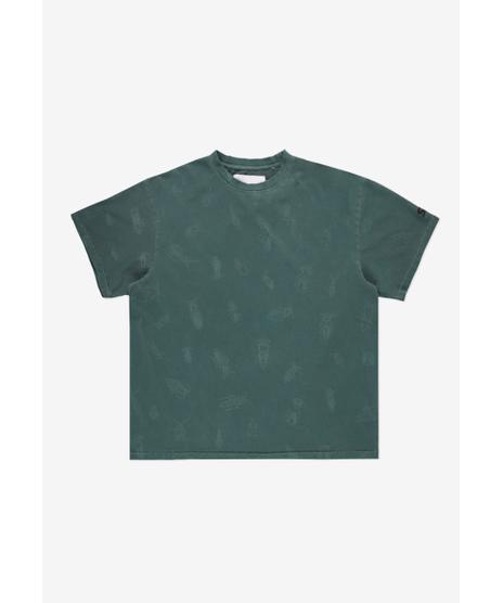 Insects t-shirt bawełniany zielony