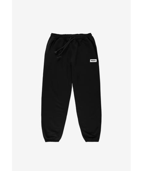 Box spodnie dresowe męskie czarne