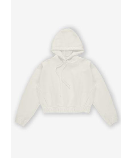 Bomb bluza z kapturem damska biała