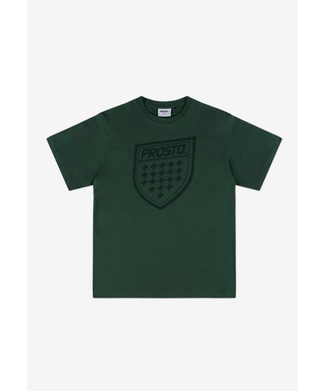 Shield t-shirt bawełniany khaki