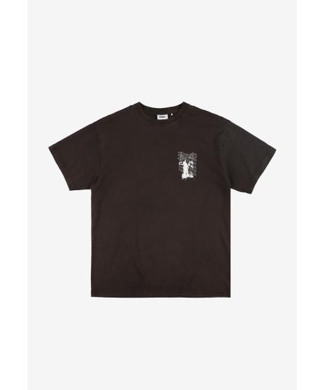 Shadow t-shirt męski bawełniany czarny