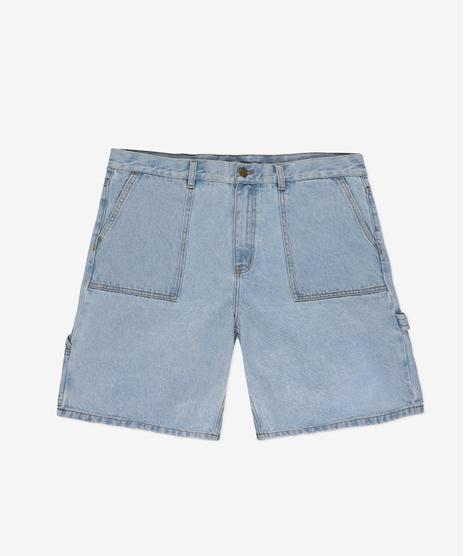 Baggy Zaxx jeansy krótkie męskie jasnoniebieskie