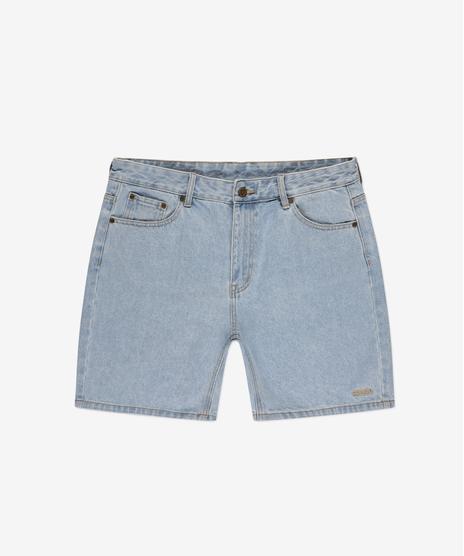 Jang jeansy krótkie męskie regular jasnoniebieskie