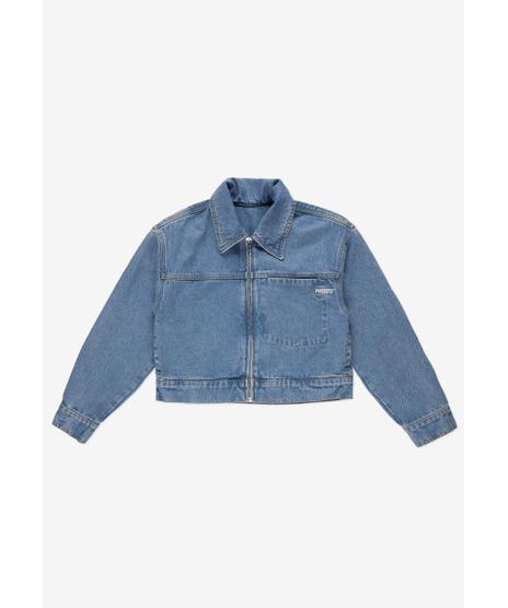 Jacket Work kurtka jeansowa damska niebieska