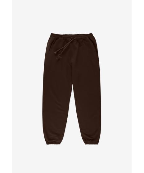 Rony spodnie dresowe męskie ciemnobrązowe