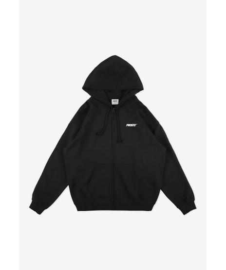 Logo bluza z kapturem męska czarna