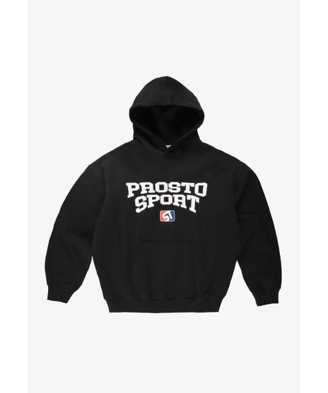 Lounge bluza z kapturem oversize bawełniana męska czarna