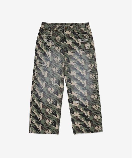 FTSHP x Prosto Camo spodnie wielokolorowe