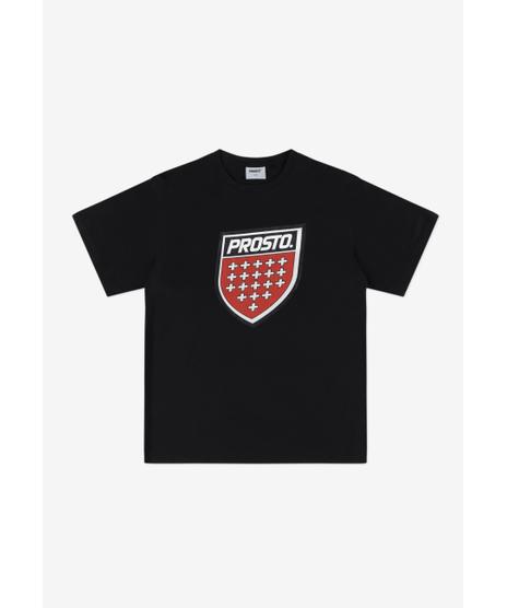 Infine t-shirt bawełniany czarny