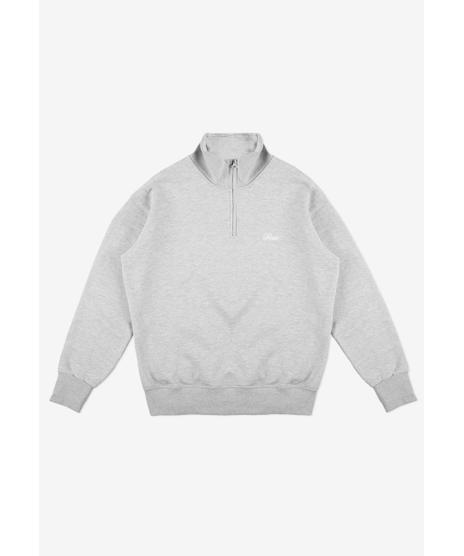 Half Zip Essential bluza męska szara