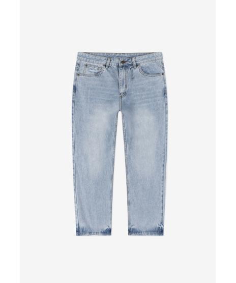 Shield jeansy baggy męskie jasnoniebieskie