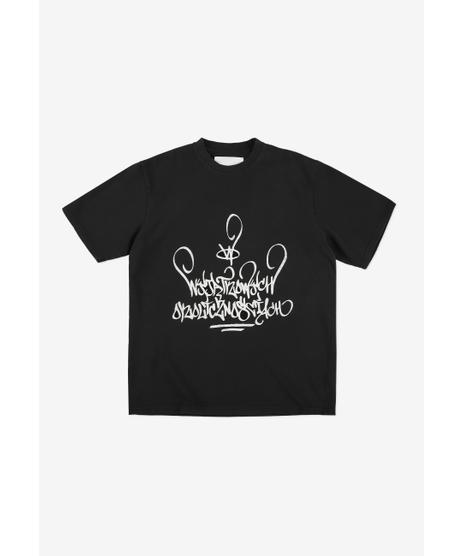 T-shirt WWO Tagger Washed Black