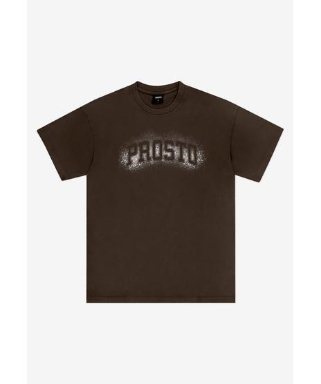 Jung t-shirt męski ciemnobrązowy