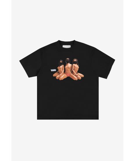 Misses t-shirt bawełniany czarny