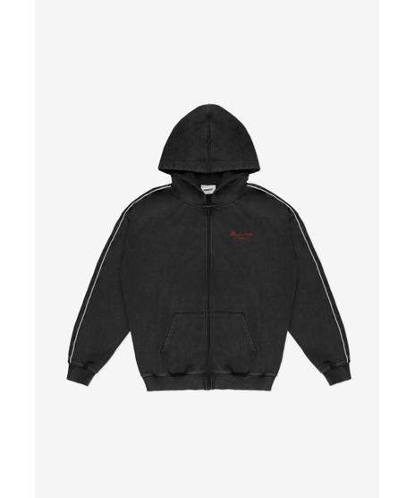 Team bluza z kapturem czarna