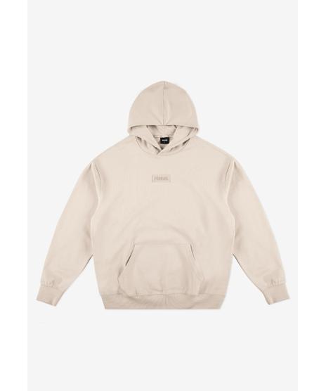 Box 2.0 bluza z kapturem męska beżowa