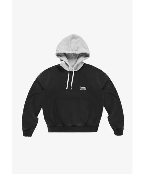 Balloon Washed bluza z kapturem balloon damska czarna