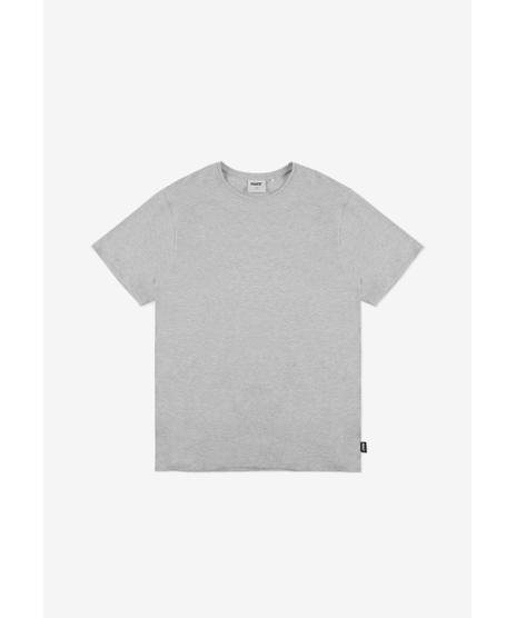 Slim t-shirt męski bawełniany szary