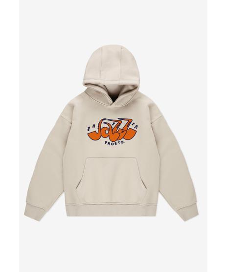 Jazz bluza dziecięca z kapturem beżowa