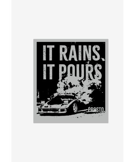 Naklejka It Rains It Pours