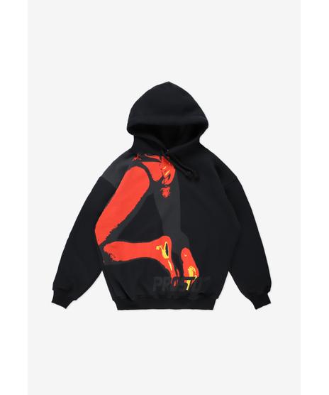 NSFW bluza z kapturem czarna